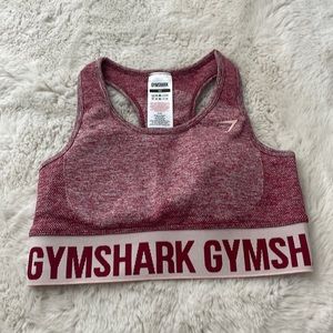 Gymshark Red Marl Sports Bra size XS